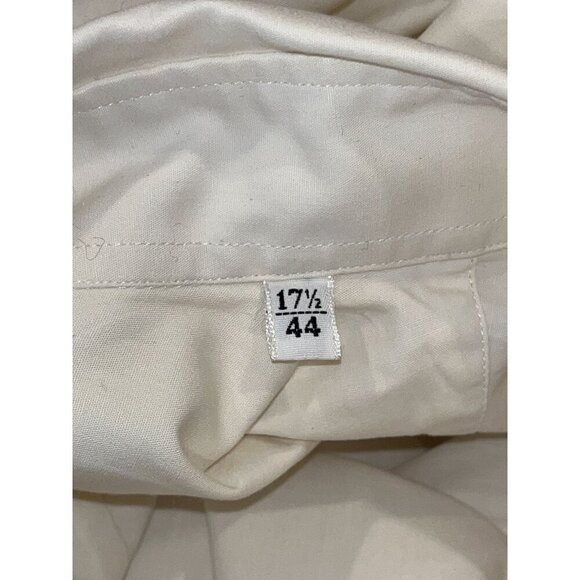 Dolce & Gabbana Mens White Button-Up Dress Shirt Size 44 17 1/2 - Picture 9 of 9